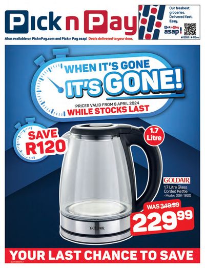 Pick n Pay Liquor catalogue in Johannesburg | Pick n Pay Liquor weekly specials | 2024/04/08 - 2024/04/21