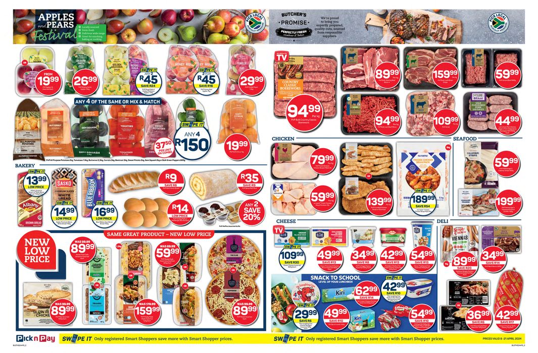 Pick n Pay catalogue in Vereeniging | Pick n Pay weekly specials 08 - 21 April | 2024/04/08 - 2024/04/21