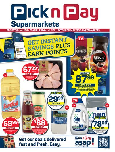 Groceries offers in Lydenburg | Pick n Pay weekly specials 08 - 21 April in Pick n Pay | 2024/04/08 - 2024/04/21