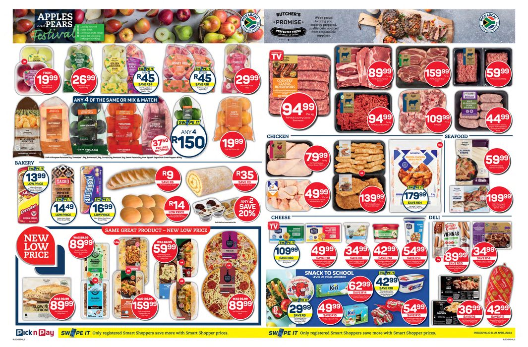 Pick n Pay catalogue in Port Elizabeth | Pick n Pay weekly specials 08 - 21 April | 2024/04/08 - 2024/04/21