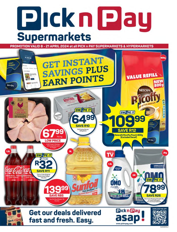 Pick n Pay catalogue in Estcourt | Pick n Pay weekly specials 08 - 21 April | 2024/04/08 - 2024/04/21