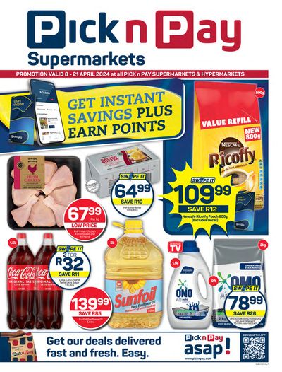 Groceries offers in Kokstad | Pick n Pay weekly specials 08 - 21 April in Pick n Pay | 2024/04/08 - 2024/04/21