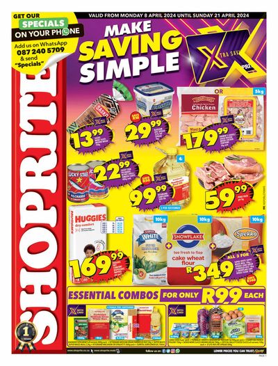 Shoprite catalogue in Kimberley | Shoprite weekly specials Buy Big Save Big 08 - 21 April | 2024/04/08 - 2024/04/21