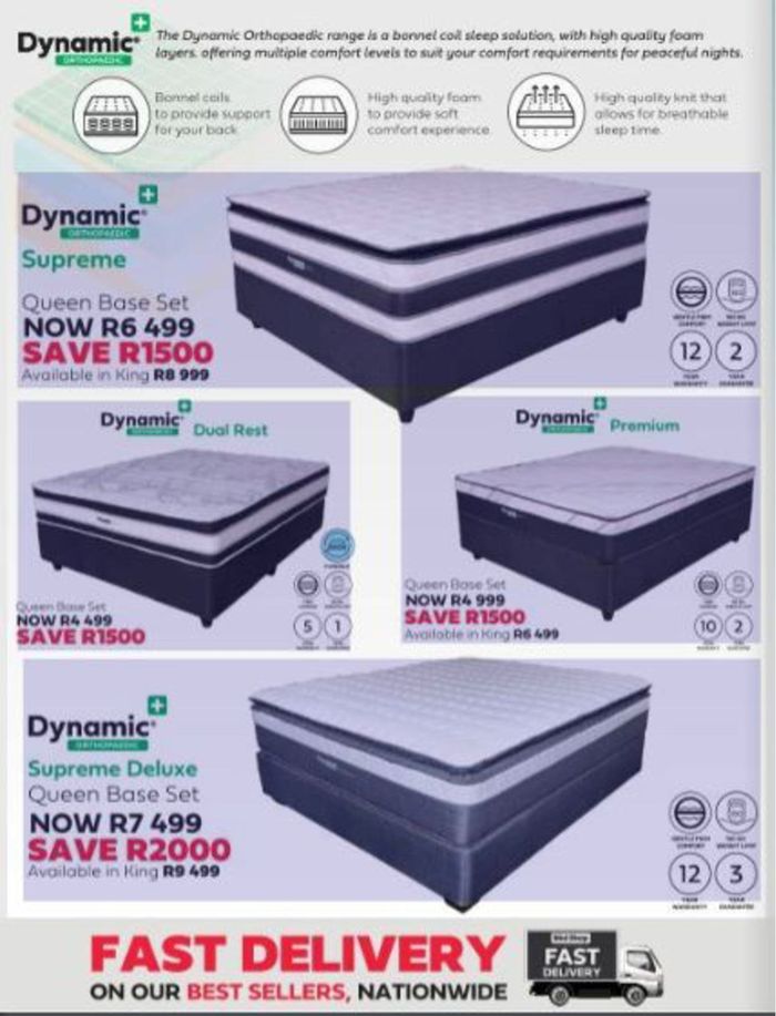 The Bed Shop catalogue in Centurion | sale | 2024/04/08 - 2024/04/22
