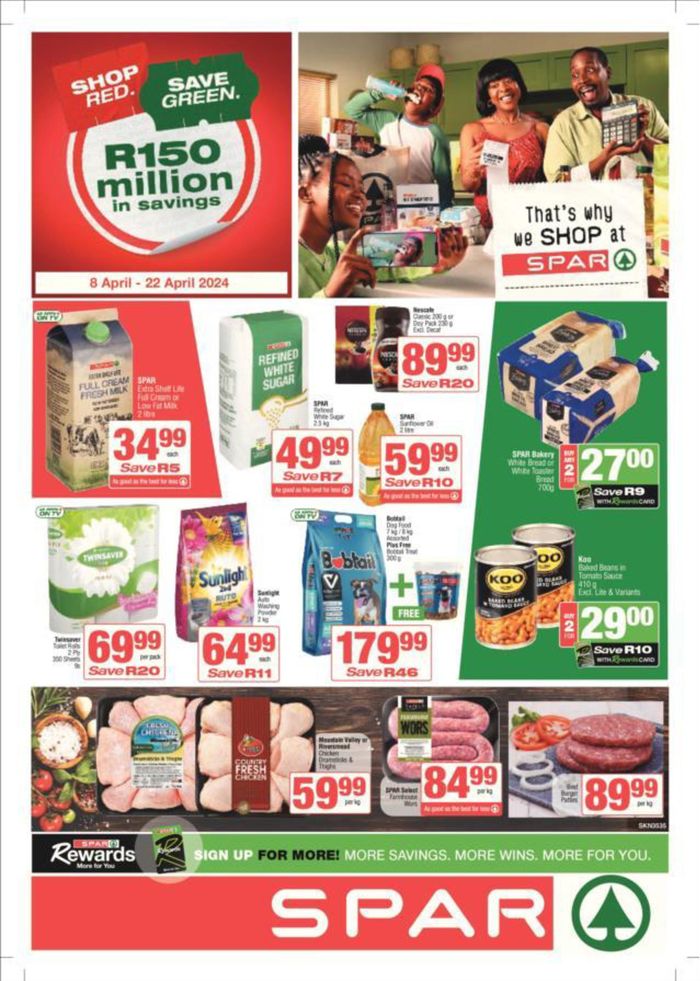 Spar catalogue in Pinetown | Store Specials 08 - 22 April | 2024/04/08 - 2024/04/22