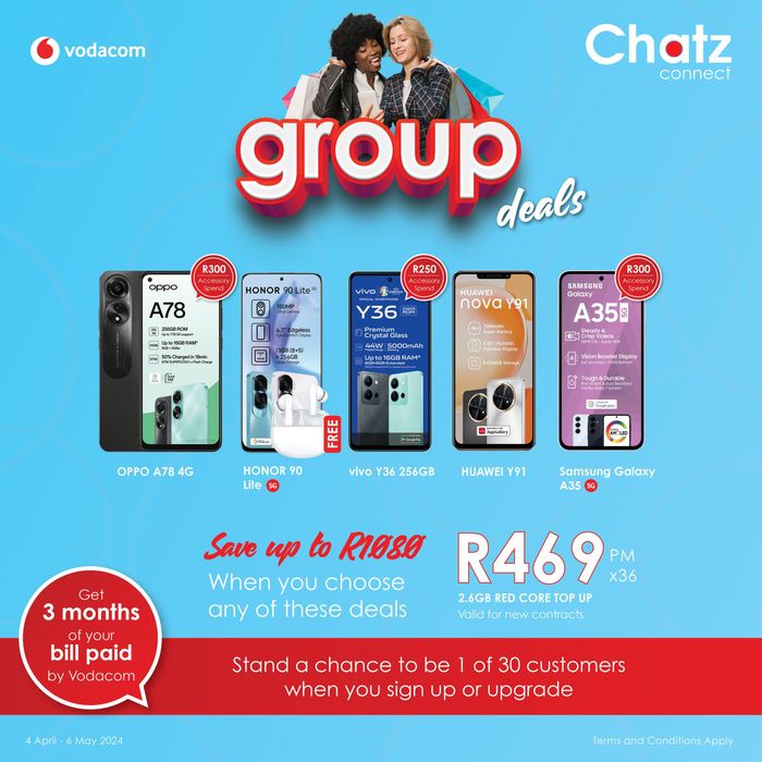 Chatz Connect catalogue in Cape Town | sale | 2024/04/08 - 2024/05/06
