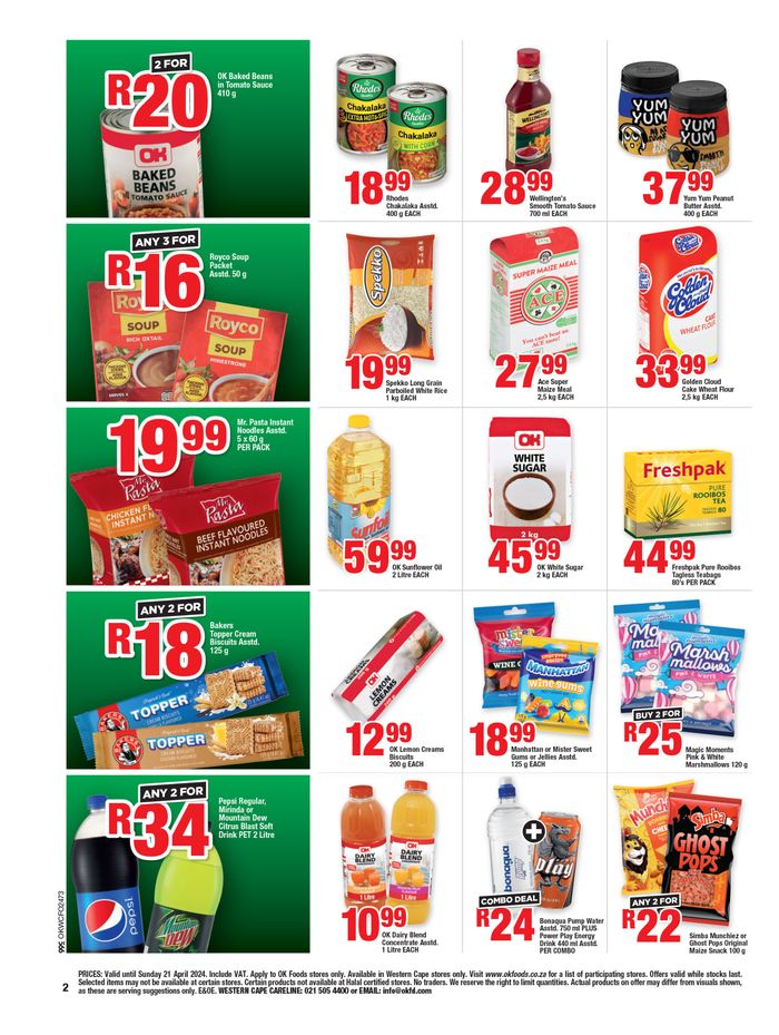 OK Foods catalogue in Cape Town | OK Foods weekly specials 10 - 21 April | 2024/04/10 - 2024/04/21