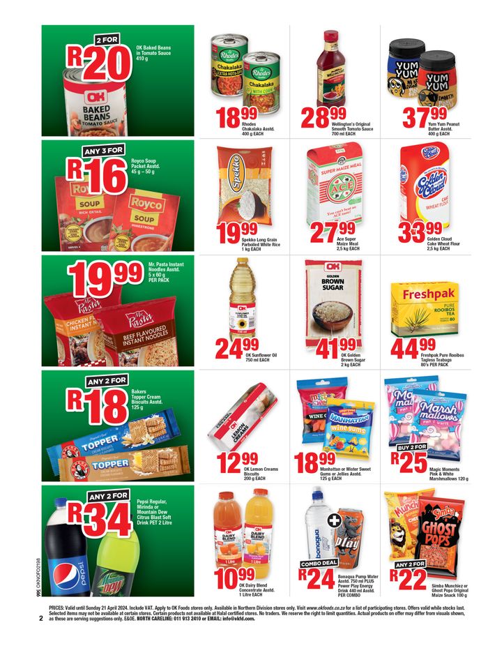 OK Foods catalogue in Kempton Park | OK Foods weekly specials 10 - 21 April | 2024/04/10 - 2024/04/21