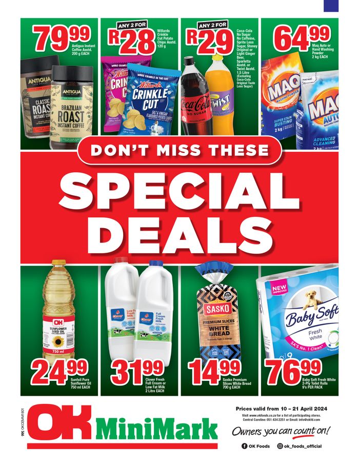 OK MiniMark in Bloemfontein Weekly Specials & Catalogues Tiendeo