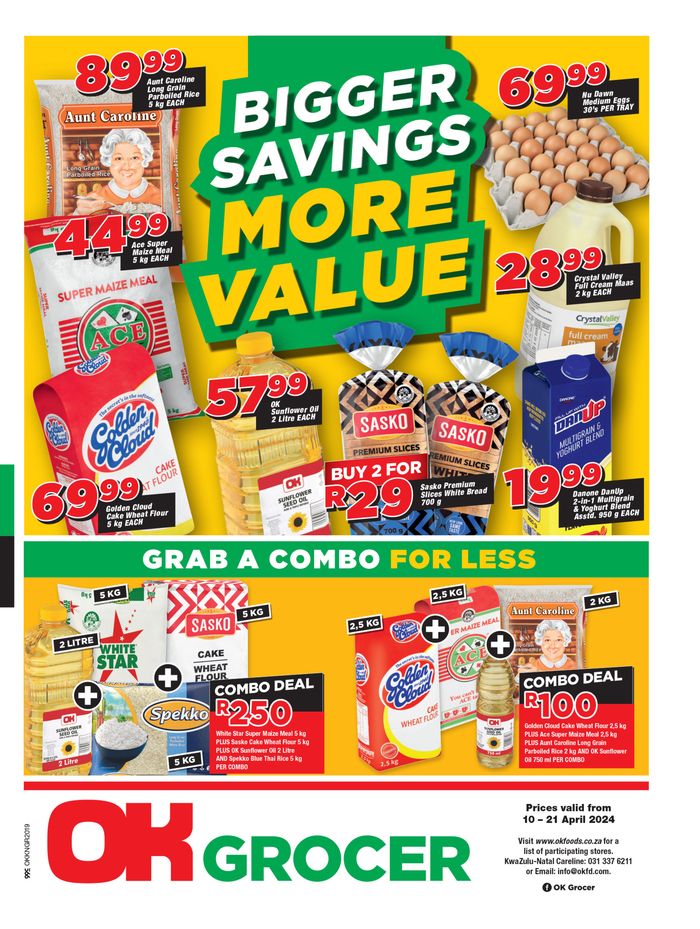 OK Grocer catalogue in Dundee | OK Grocer weekly specials 10 - 21 April | 2024/04/10 - 2024/04/21