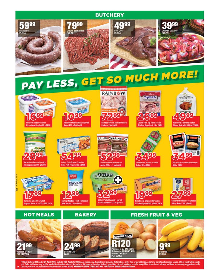 OK Grocer catalogue in Dundee | OK Grocer weekly specials 10 - 21 April | 2024/04/10 - 2024/04/21