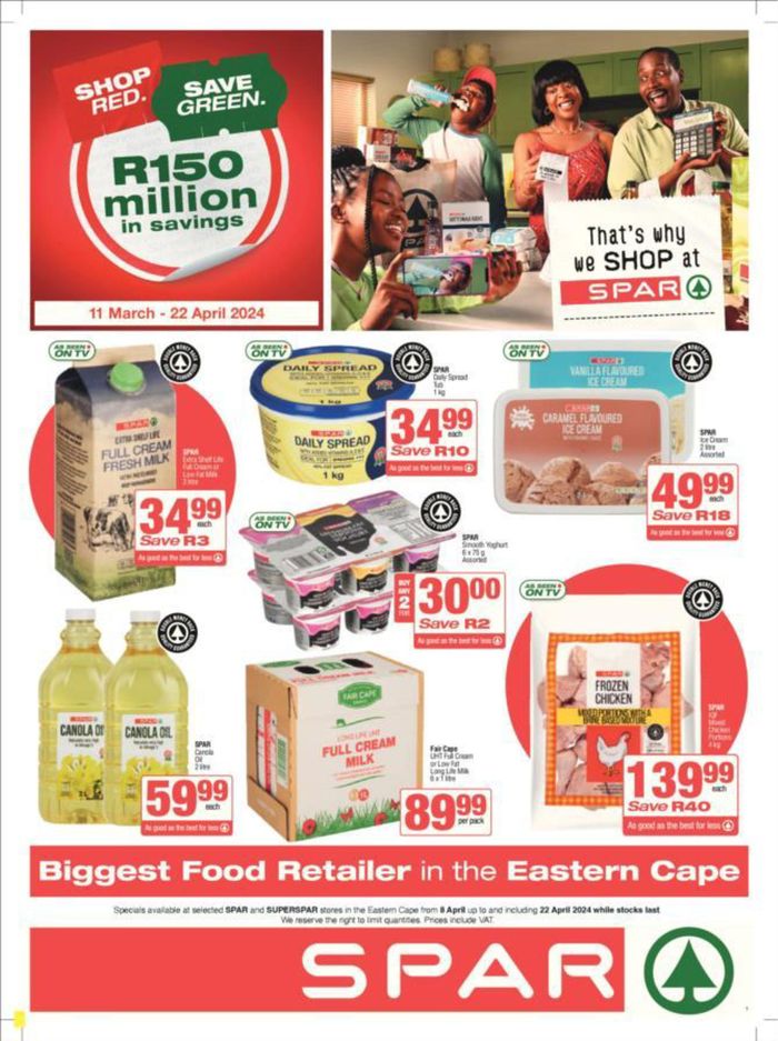 SuperSpar catalogue in Port Elizabeth | Store Specials | 2024/04/09 - 2024/04/22