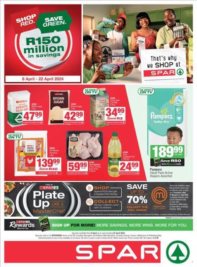 Groceries offers in Mossel Bay | Store Specials Until 22 April 2024 in SuperSpar | 2024/04/09 - 2024/04/22