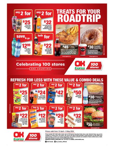 Groceries offers in Harding | Ok Express weekly specials 10 April - 05 May in OK Express | 2024/04/10 - 2024/05/05