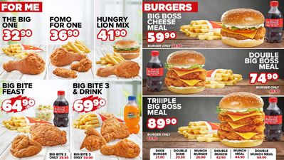 Restaurants offers in Pinetown | sale in Hungry Lion | 2024/04/09 - 2024/04/30