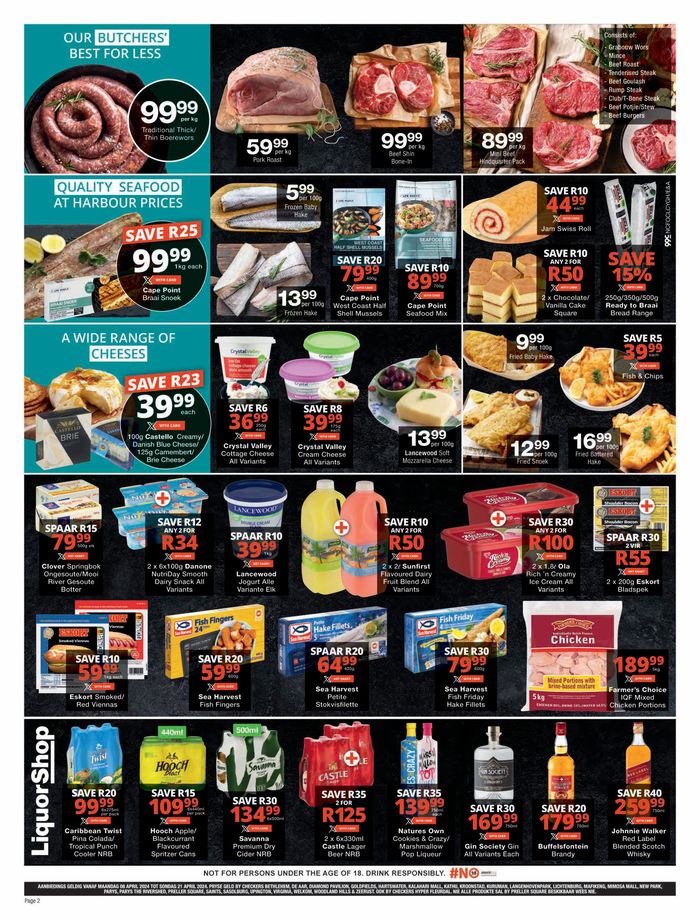 Checkers catalogue in Bloemfontein | Live Xtra Every Day | 2024/04/11 - 2024/04/21