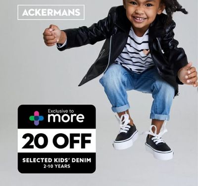 Clothes, Shoes & Accessories offers in Krugersdorp | sale in Ackermans | 2024/04/11 - 2024/04/17