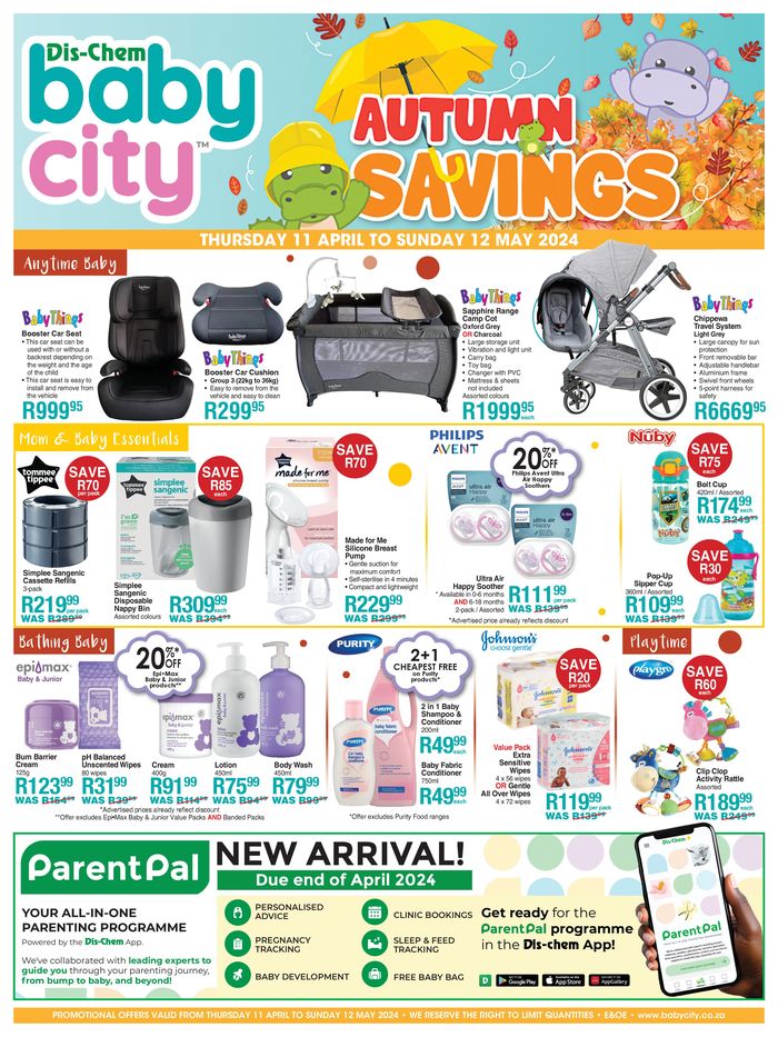 Baby City catalogue in Roodepoort | sale | 2024/04/11 - 2024/05/12