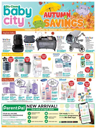 Babies, Kids & Toys offers in Soshanguve | sale in Baby City | 2024/04/11 - 2024/05/12