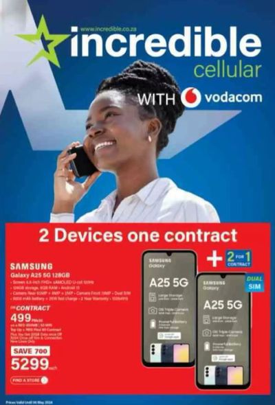 Incredible Connection catalogue in Port Elizabeth | sale | 2024/04/12 - 2024/05/06