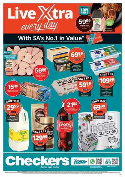 Groceries offers in Guguletu | Checkers Hyper weekly specials in Checkers Hyper | 2024/04/15 - 2024/04/21