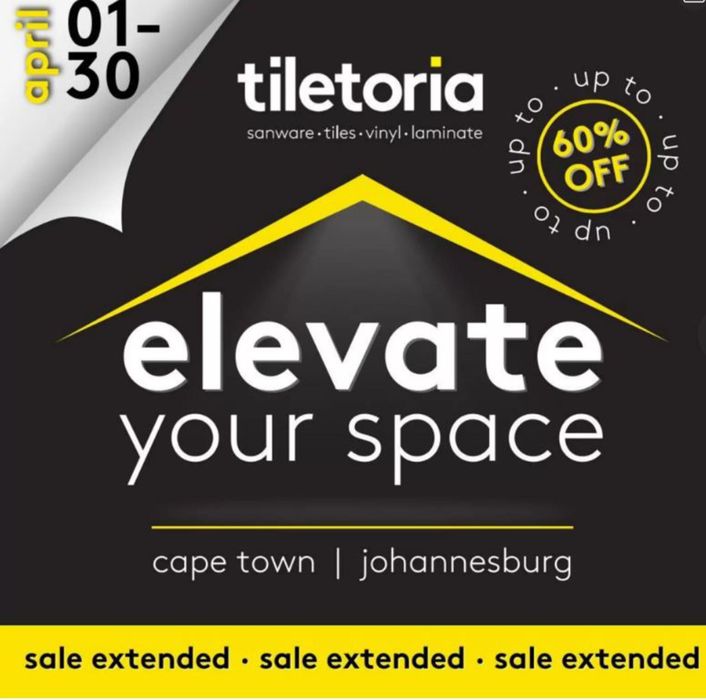 Tiletoria catalogue in Cape Town | sale | 2024/04/16 - 2024/04/23