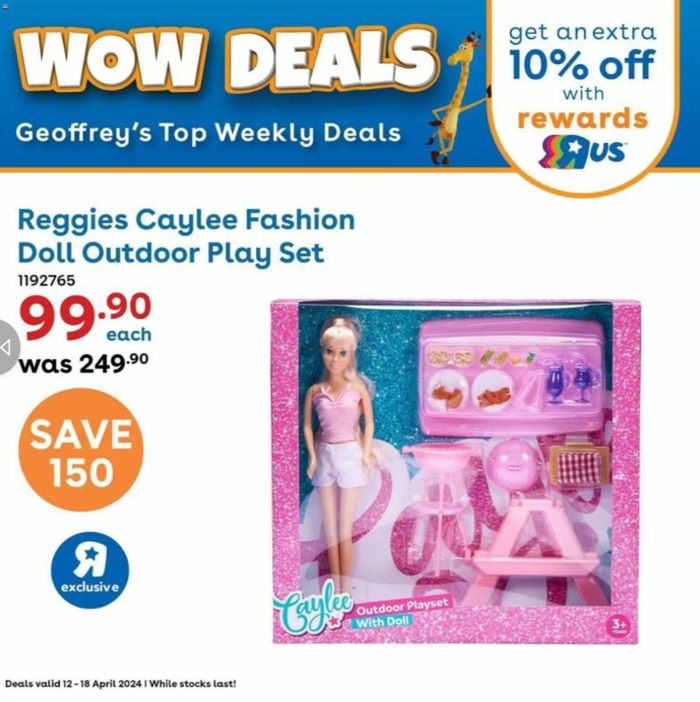 ToysRUs catalogue in Bellville | sale | 2024/04/16 - 2024/05/18
