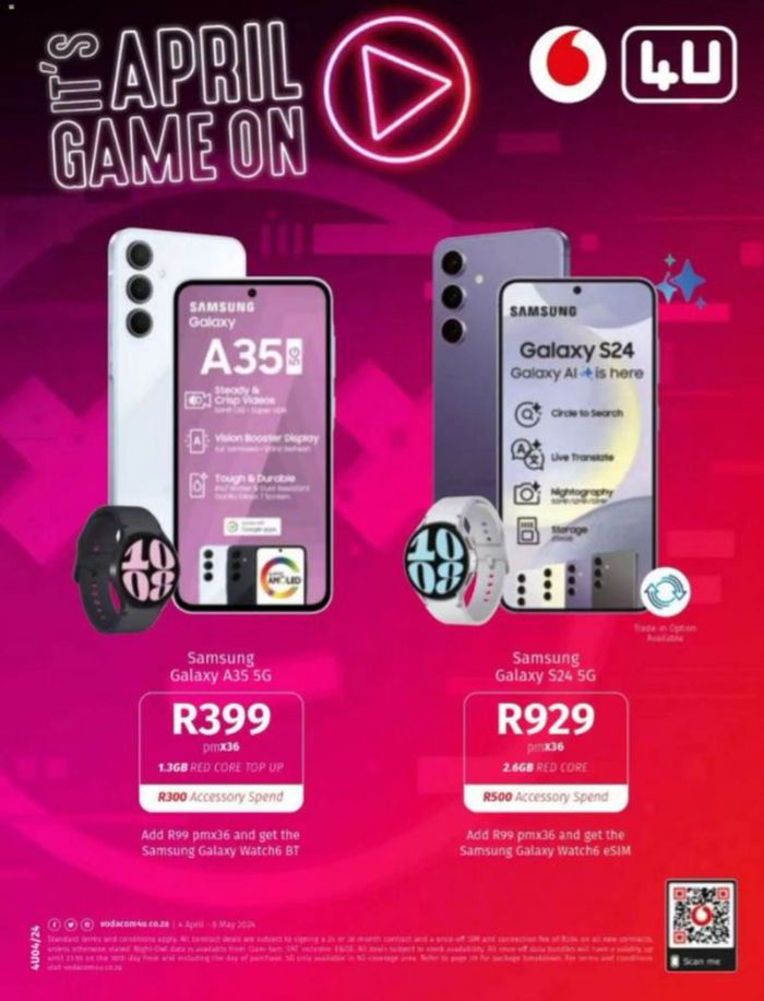 Vodacom catalogue in George | sale | 2024/04/16 - 2024/05/06