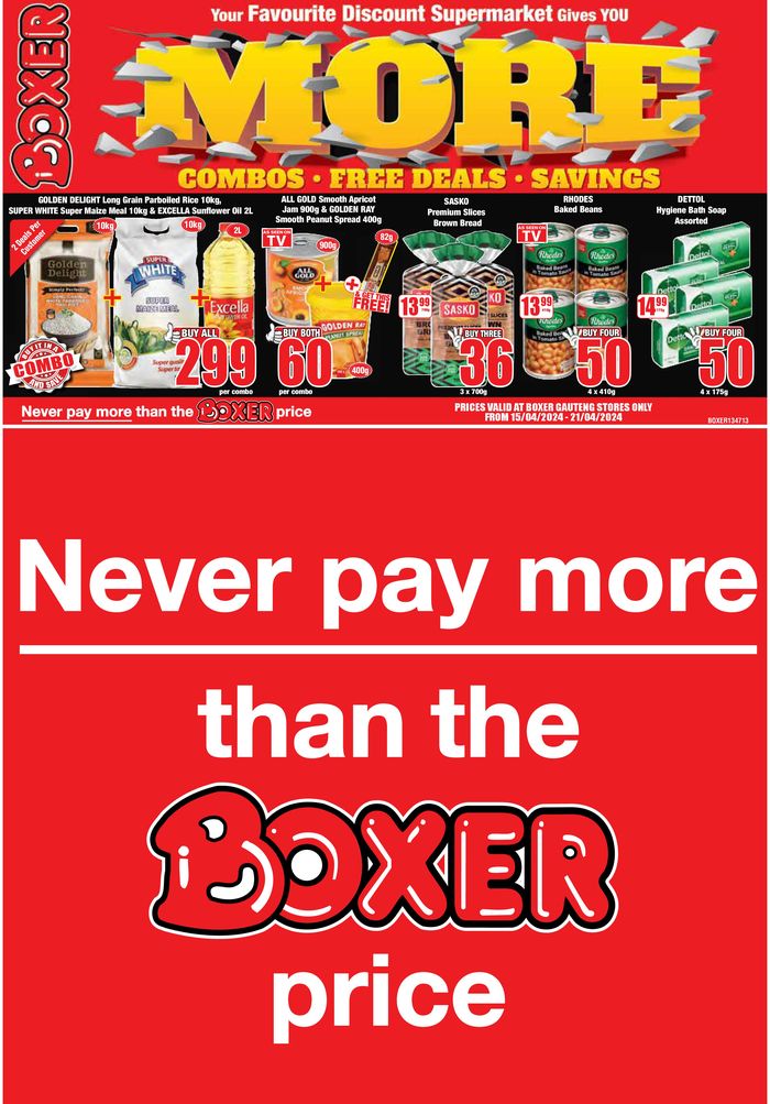 Boxer catalogue in Newcastle | sale | 2024/04/16 - 2024/04/21