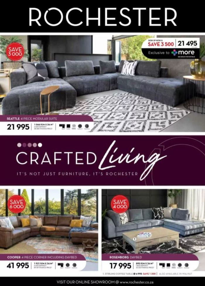 Rochester catalogue in Roodepoort | sale | 2024/04/17 - 2024/05/05