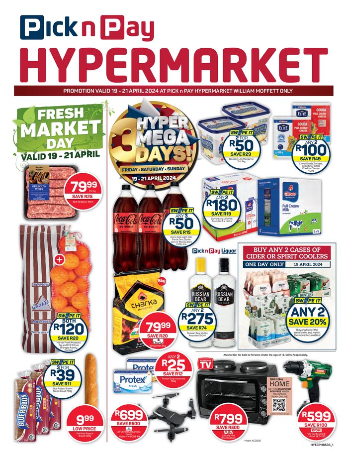 Pick n Pay Hypermarket catalogue in Port Elizabeth | Pick n Pay Hypermarket weekly specials | 2024/04/18 - 2024/04/21
