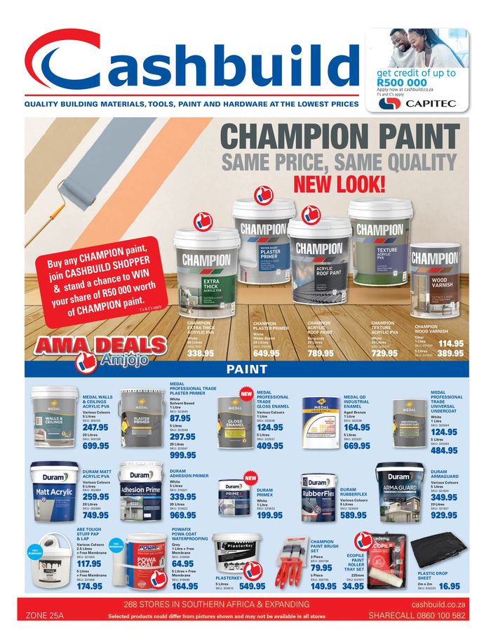 Cashbuild catalogue in Mitchell's Plain | Cashbuild weekly specials until 19 May 2024 | 2024/04/19 - 2024/05/19