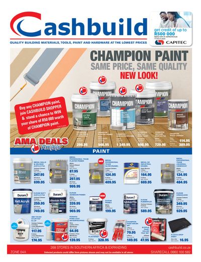 DIY & Garden offers in Ga-Rankuwa | Cashbuild weekly specials until 19 May 2024 in Cashbuild | 2024/04/19 - 2024/05/19