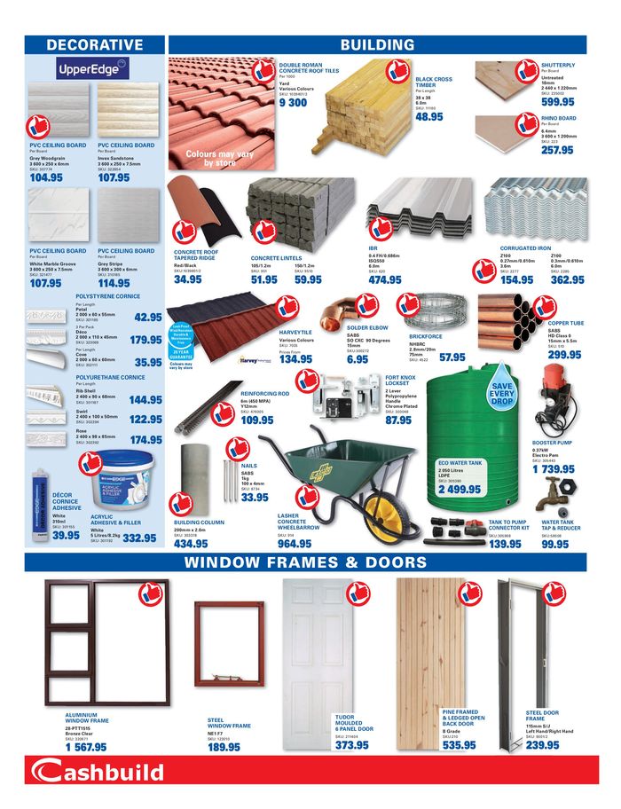 Cashbuild catalogue in Tonga | Cashbuild weekly specials until 19 May 2024 | 2024/04/19 - 2024/05/19