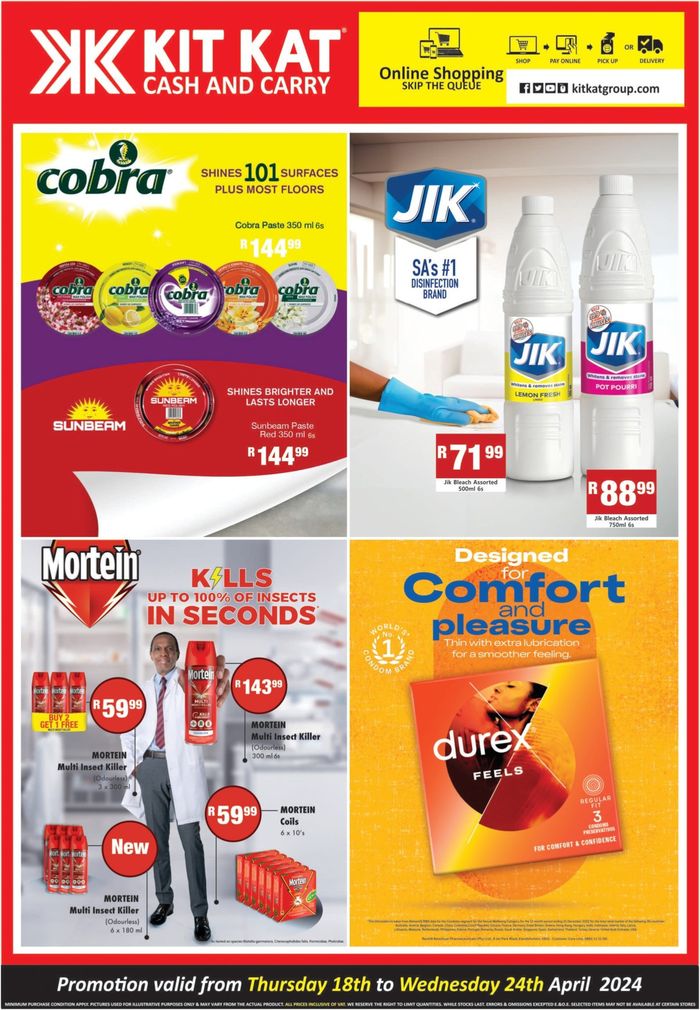 KitKat Cash and Carry catalogue in Sandton | KitKat Cash and Carry weekly specials | 2024/04/19 - 2024/04/24