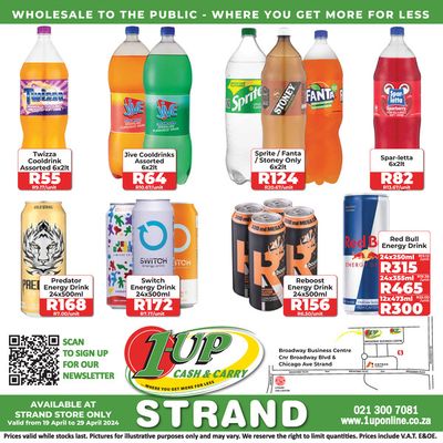 1UP catalogue | 1UP weekly specials Until 29 April 2024 | 2024/04/22 - 2024/04/29
