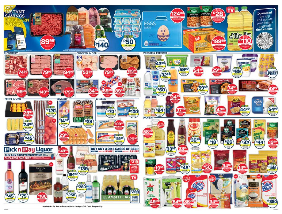 Pick n Pay Hypermarket catalogue in Durban | Pick n Pay Hypermarket weekly specials 22 April - 08 May | 2024/04/22 - 2024/05/08