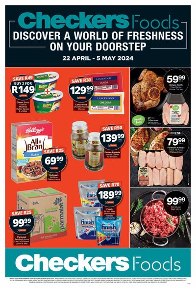 Checkers catalogue in Polokwane | Checkers weekly specials 22 April - 05 May | 2024/04/22 - 2024/05/05