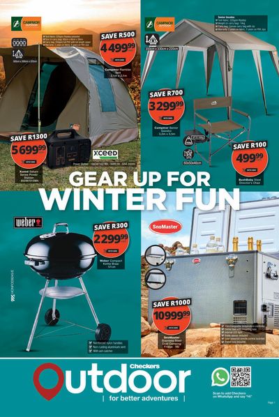 Checkers catalogue in Pretoria | Checkers Outdoor Winter Promotion 22 April - 5 May | 2024/04/22 - 2024/05/05