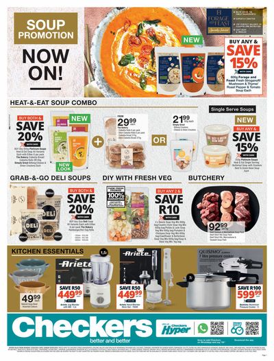 Checkers catalogue in Pinetown | Checkers Soup Promotion 22 April - 5 May | 2024/04/22 - 2024/05/05
