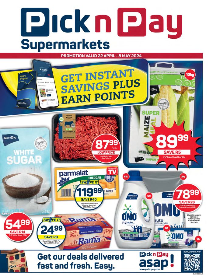 Pick n Pay catalogue in Kwadwesi | Pick n Pay weekly specials 22 April - 08 May | 2024/04/22 - 2024/05/08