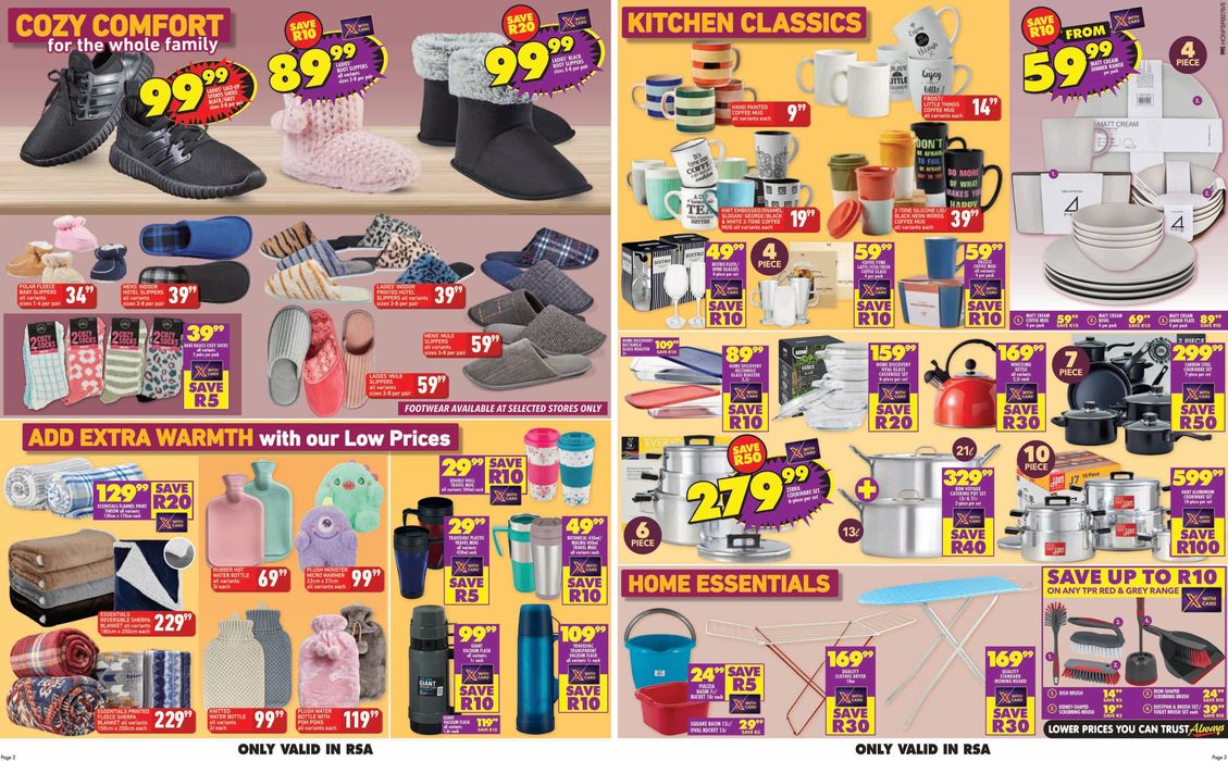 Shoprite catalogue in Roodepoort | Shoprite Winter Favourites 22 April - 12 May | 2024/04/22 - 2024/05/12