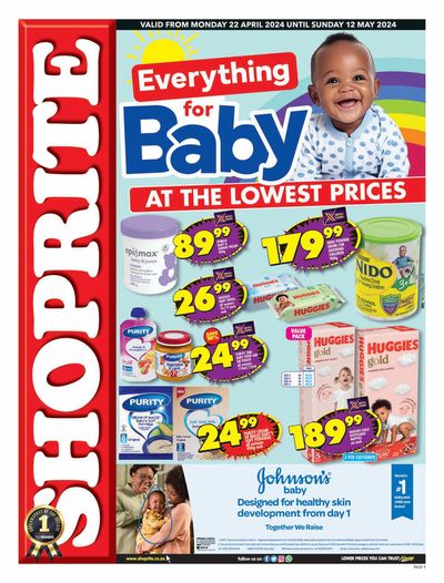 Shoprite catalogue in Kimberley | Shoprite weekly specials | 2024/04/22 - 2024/05/12