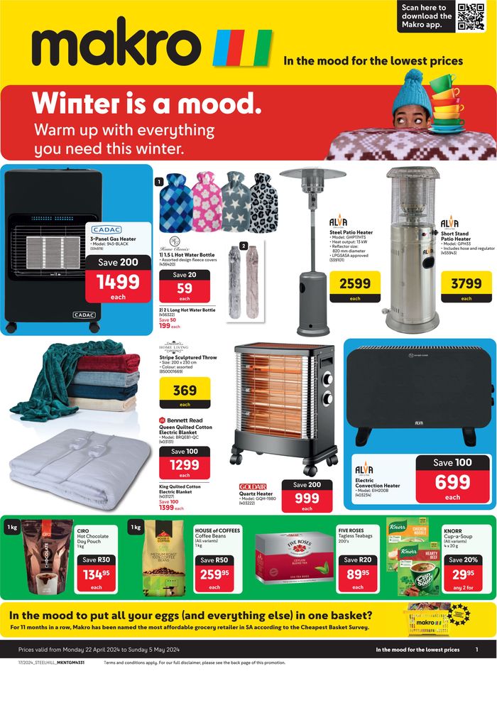 Makro catalogue in Cape Town | Winter is a mood | 2024/04/22 - 2024/05/05