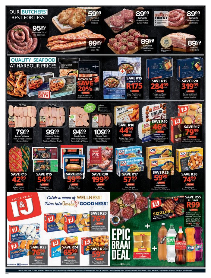 Checkers Hyper catalogue in Secunda | Checkers Hyper weekly specials 22 April - 05 May | 2024/04/22 - 2024/05/05