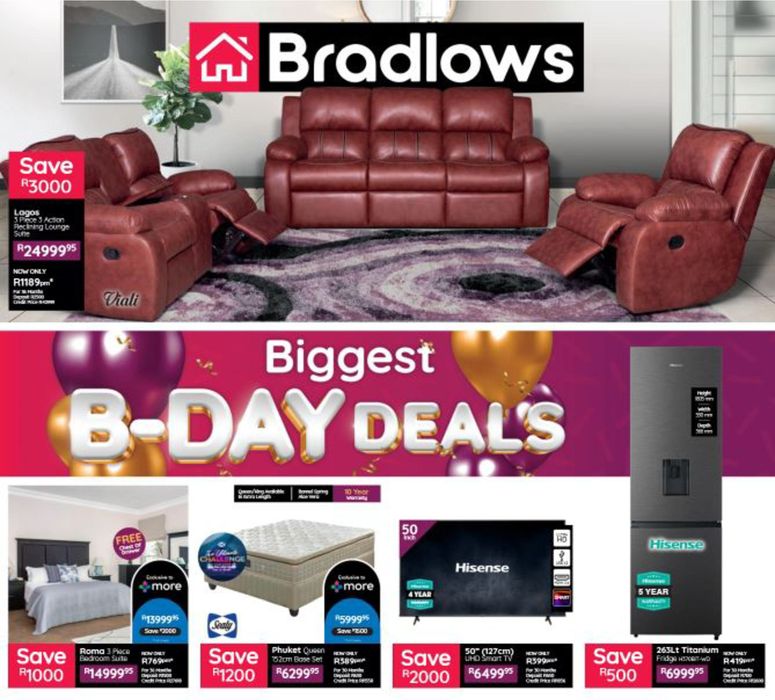 Bradlows catalogue in Port Elizabeth | sale | 2024/04/22 - 2024/05/05