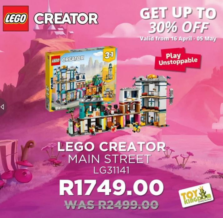 Toy Kingdom catalogue in Pretoria | sale | 2024/04/22 - 2024/05/05