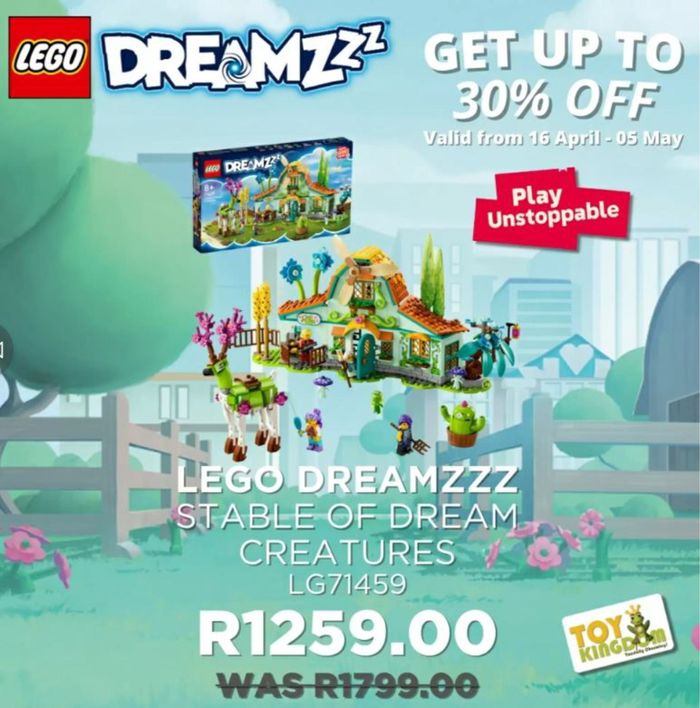 Toy Kingdom catalogue in Durban | sale | 2024/04/22 - 2024/04/25