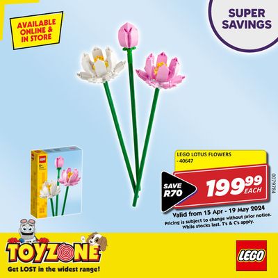 Toy Zone catalogue in KwaMashu | sale | 2024/04/22 - 2024/05/19