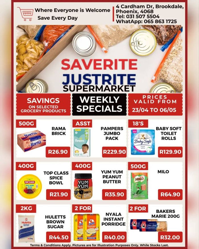 Saverite catalogue in Pretoria | sale | 2024/04/22 - 2024/05/06